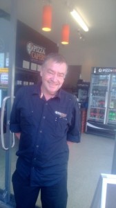 Dave Elliott at Pizza Capers Wynnum