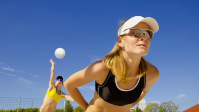 beach volleyball