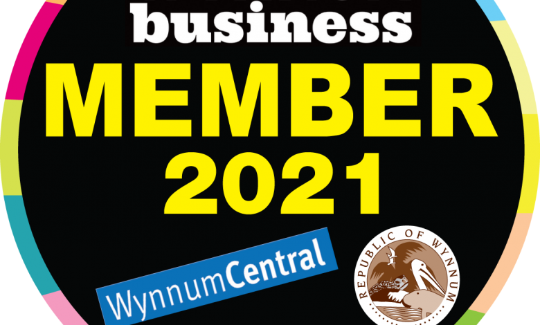 Wynnum Business Member sticker